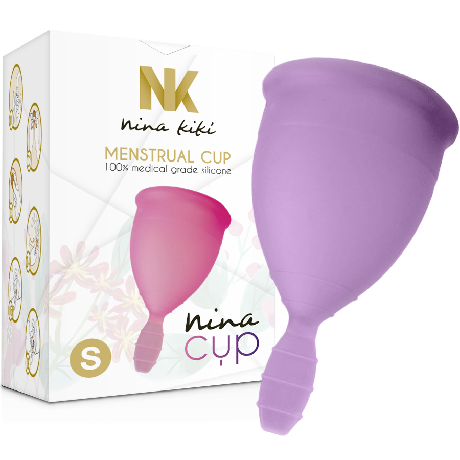 NINA KIKÍ - MENSTRUAL CUP LILA - GRÖSSE S - Sexotim