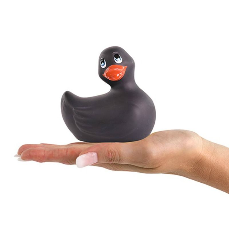 BIG TEASE TOYS - ICH RUBBE MEINE DUCKIE CLASSIC VIBRATING DUCK SCHWARZ - Sexotim