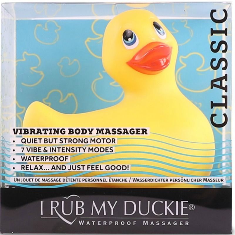 BIG TEASE TOYS - ICH RUBBE MEINE ENTE KLASSISCHE VIBRIERENDE ENTE GELB - Sexotim