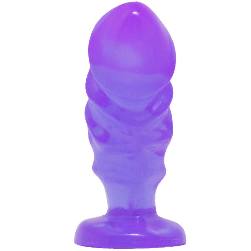 BAILE - UNISEX ANALPLUG MIT LILA FARBENEM SAUGNAPF - Sexotim