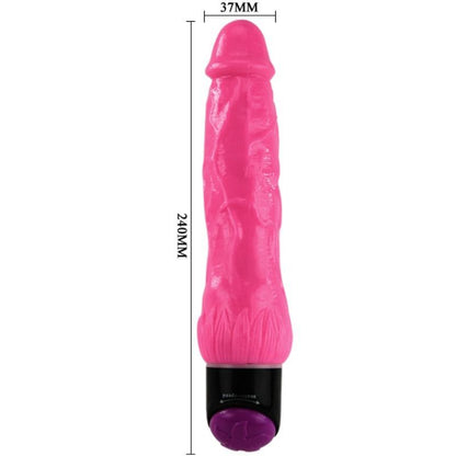 BAILE - BUNTER SEX LILA REALISTISCHER VIBRATOR 24 CM