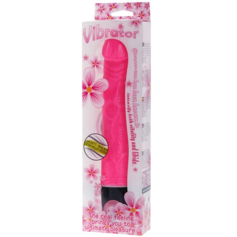 BAILE - VIBRATOR MULTISPEED 21.5 CM ROSA - Sexotim