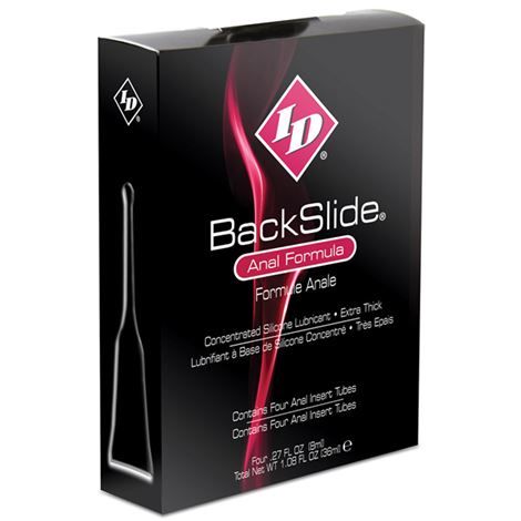 ID BACKSLIDE - ANAL INSERT 4 TUBEN 8ML - Sexotim