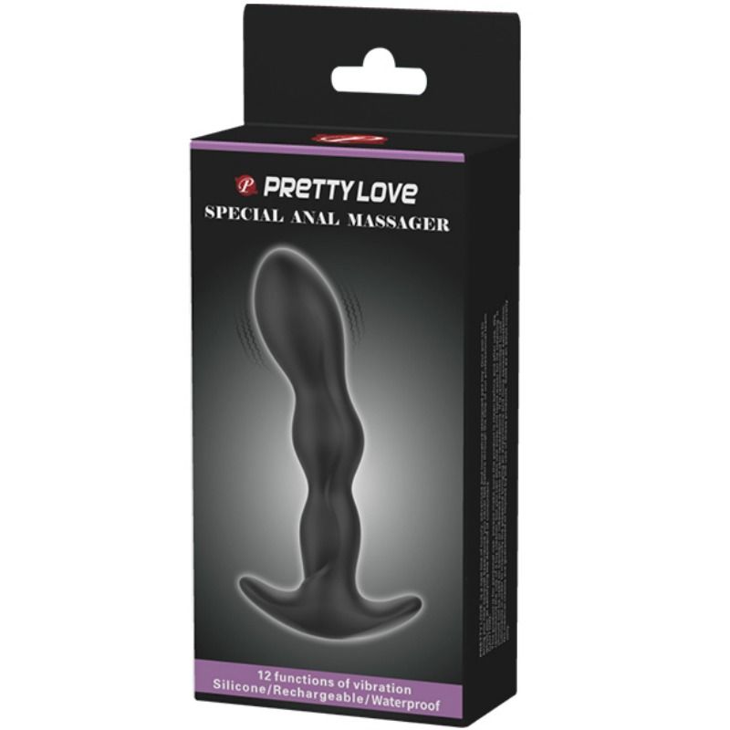 PRETTY LOVE - ANAL MASSAGER 12 VIBRATIONSMODI - Sexotim