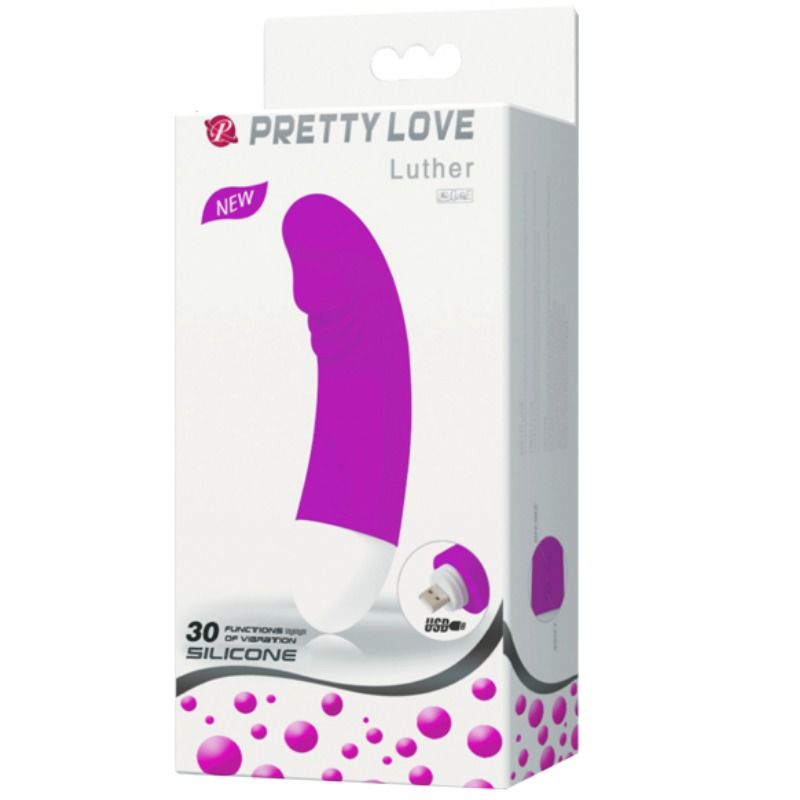 PRETTY LOVE - LUTHER MINIVIBRATOR 30 VIBRATIONSMODI - Sexotim