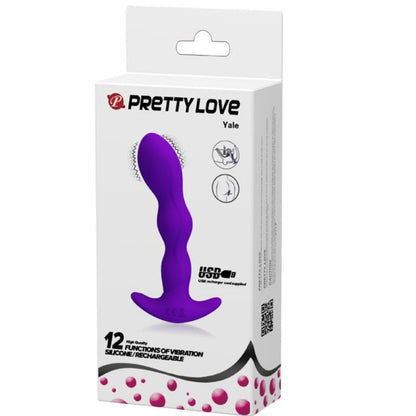 PRETTY LOVE - ANAL MASSAGER 12 LILA VIBRATIONSMODI - Sexotim