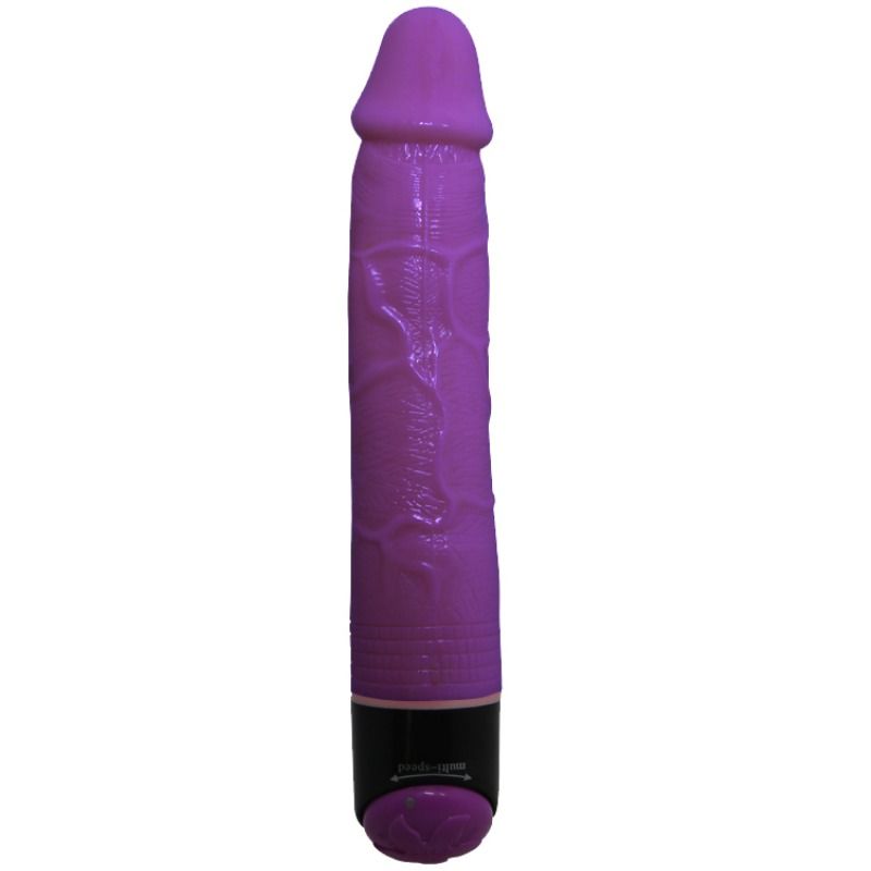 BAILE - BUNTER SEX LILA REALISTISCHER VIBRATOR 23 CM - Sexotim