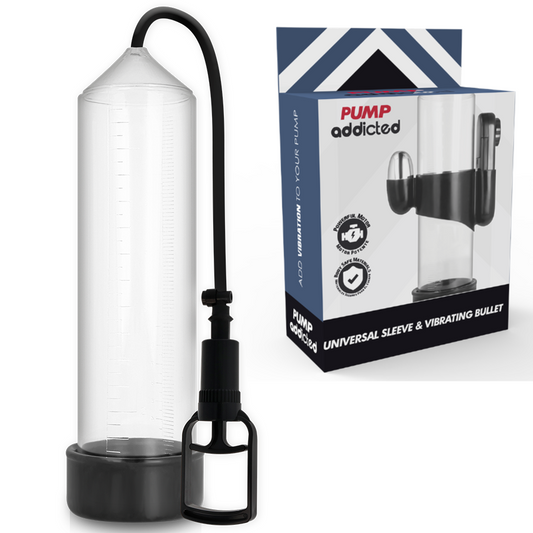 PUMP ADDICTED - TRANSPARENTER VIBRATOR RX7 - Sexotim