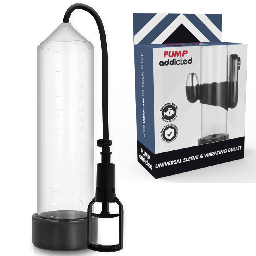PUMP ADDICTED - TRANSPARENTER VIBRATOR RX7 - Sexotim