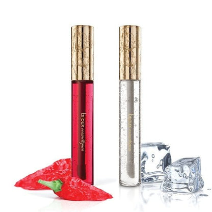 BIJOUX - PACK DUO GLOSS FÜR HEISSE & KALTE NIPPEL - Sexotim