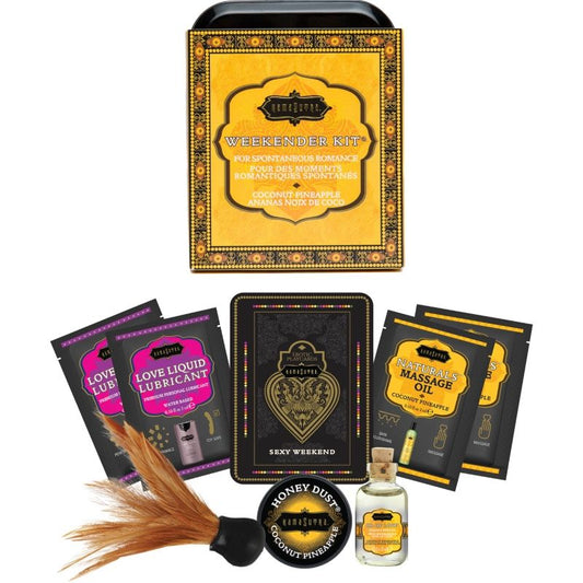 KAMASUTRA - WEEKENDER DOSE KIT KOKOSNUSS UND ANANAS - Sexotim