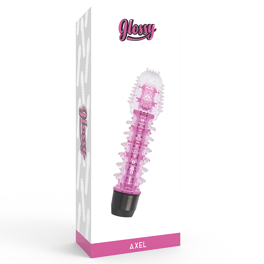 GLOSSY - AXEL VIBRATOR ROSA - Sexotim