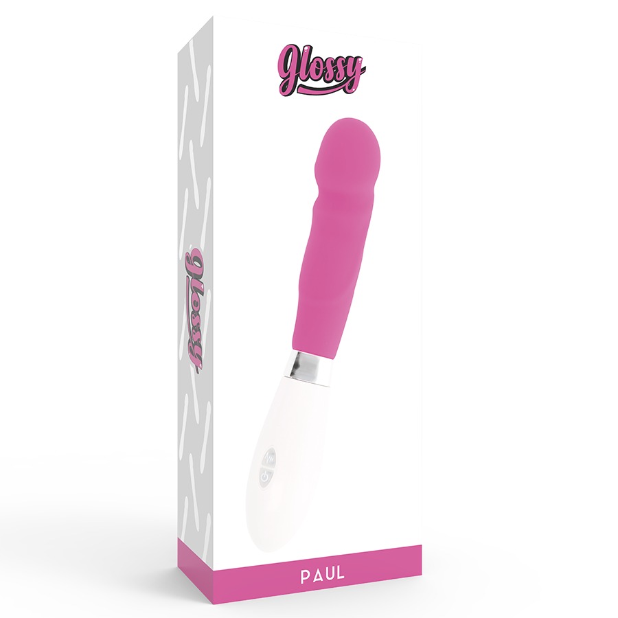 GLOSSY - PAUL VIBRATOR ROSA - Sexotim