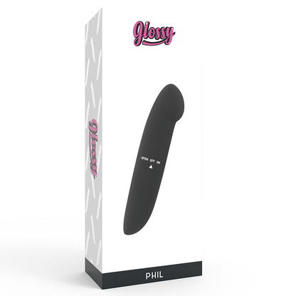 GLOSSY - PHIL VIBRATOR SCHWARZ - Sexotim