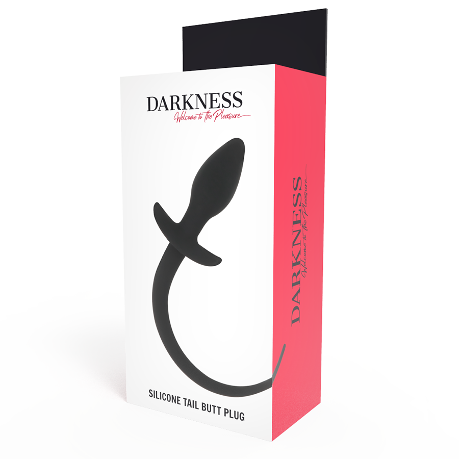 DARKNESS - ANALPLUG 28 CM SCHWARZES SILIKON - Sexotim