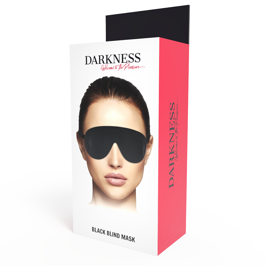 DARKNESS - HOCHWERTIGE SCHWARZE MASKE - Sexotim