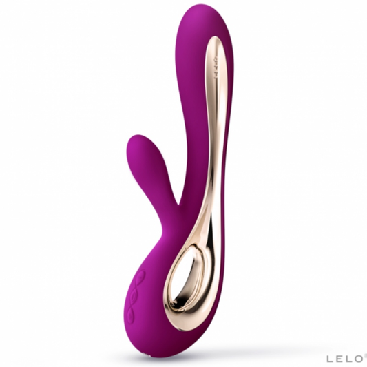 LELO - SORAYA 2 RABBIT DEEP ROSE VIBRATOR - Sexotim