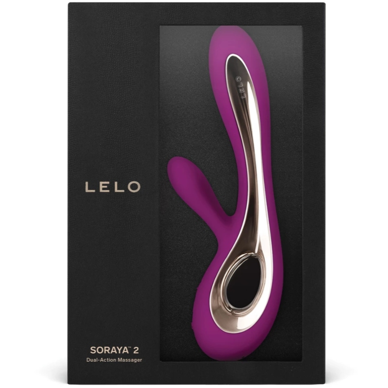 LELO - SORAYA 2 RABBIT DEEP ROSE VIBRATOR - Sexotim