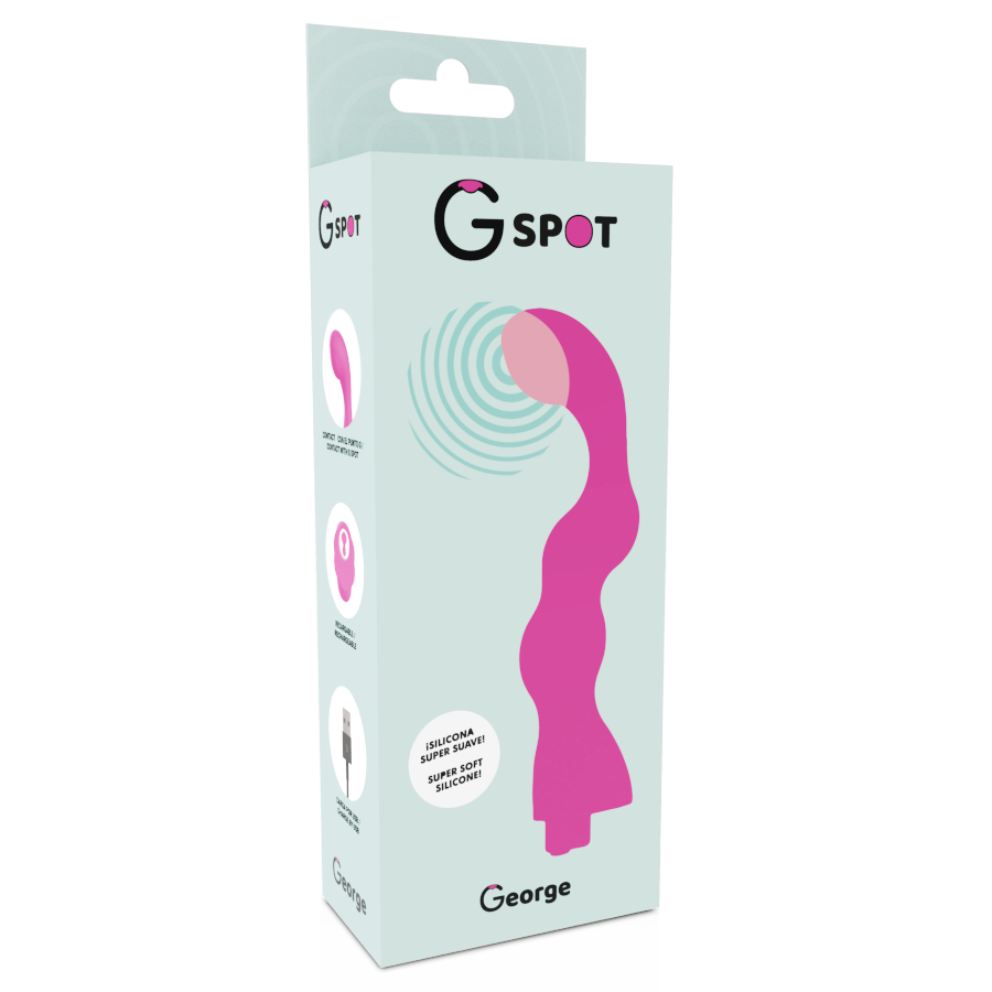 G-SPOT - GEORGE G-SPOT VIBRATOR GUM PINK - Sexotim