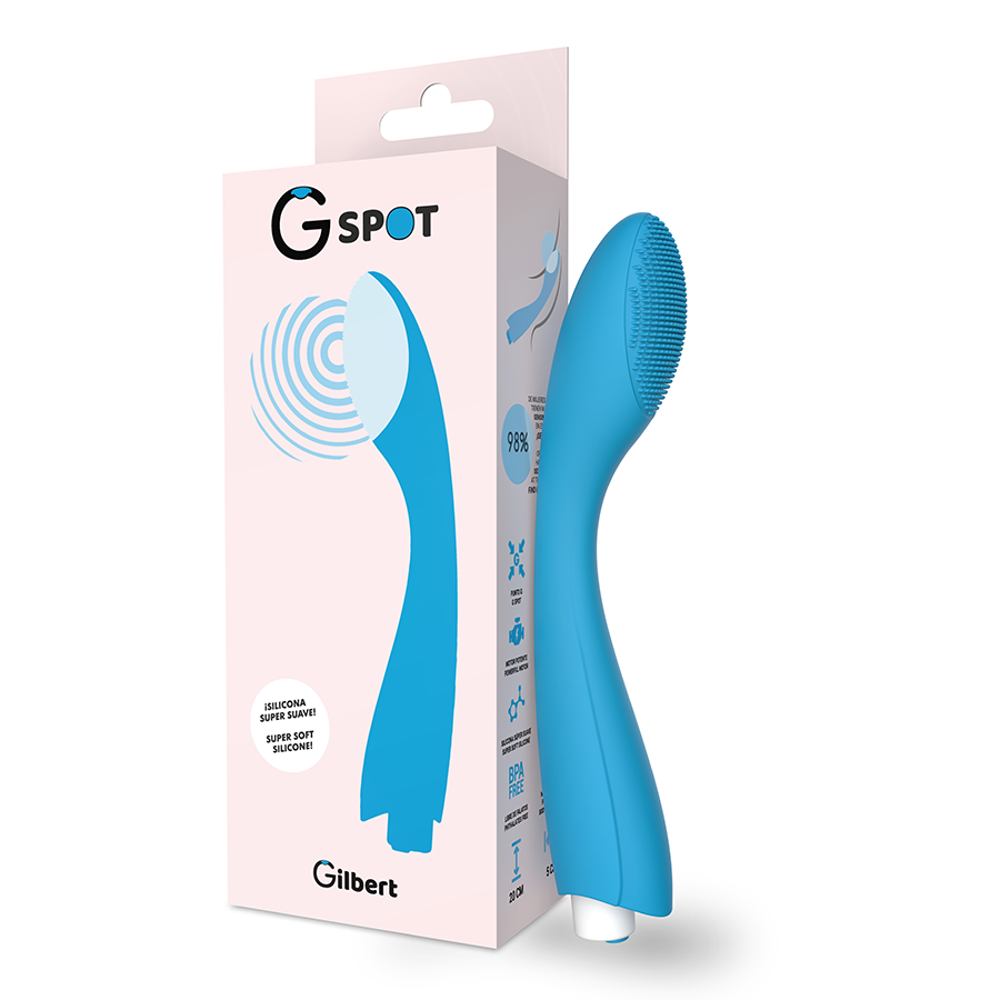 G-SPOT - GYLBERT TÜRKIS BLAUER VIBRATOR - Sexotim