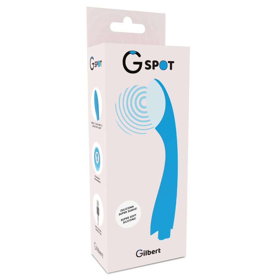 G-SPOT - GYLBERT TÜRKIS BLAUER VIBRATOR - Sexotim