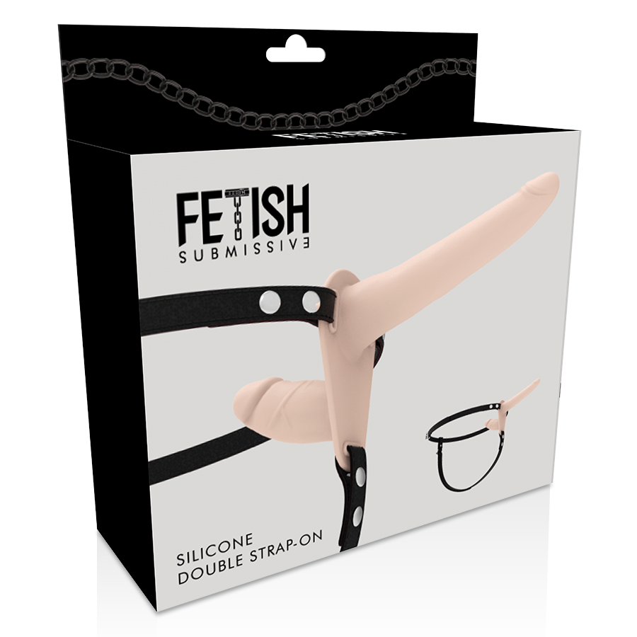 FETISH SUBMISSIVE HARNESS - DOPPELTE FLEISCHPENETRATION - Sexotim