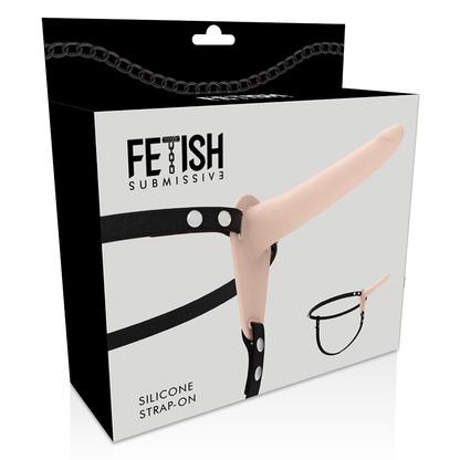 FETISH SUBMISSIVE HARNESS - FLEISCHSILIKON 15 CM - Sexotim