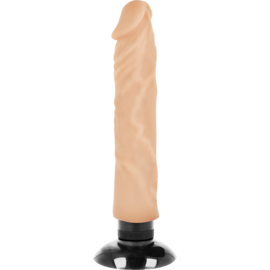 BASECOCK - REALISTISCHER VIBRATOR 2-1 NATÜRLICH 20 CM -O- 4 CM - Sexotim