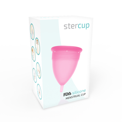 STERCUP - FDA SILIKON-MENSTRUALCUP ROSA - GRÖSSE L - Sexotim