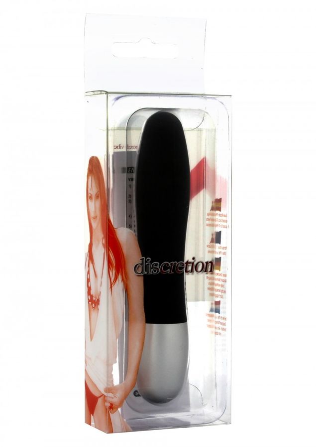 SEVEN CREATIONS - DISCRETION SCHWARZER VIBRATOR - Sexotim