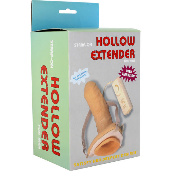 SEVEN CREATIONS - HOHLES VERSTELLBARES HARNESS MIT VIBRATOR - Sexotim