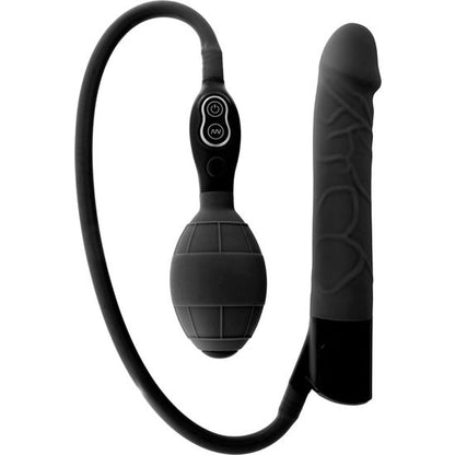 SEVEN CREATIONS - SCHWARZER AUFBLASBARER VIBRATOR VON - Sexotim