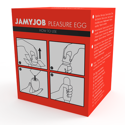 JAMYJOB - EGG MASTURBATOR ROTE VERSION DISKRETT - Sexotim
