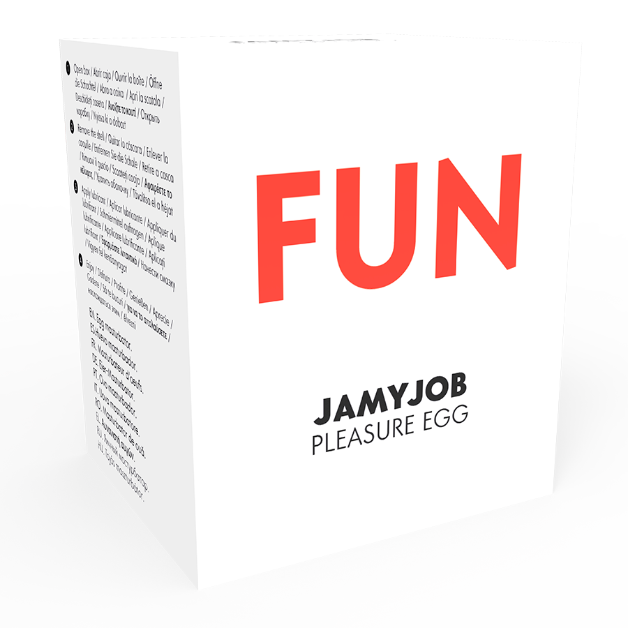 JAMYJOB - EGG MASTURBATOR RED EDITION DISKRETT - Sexotim