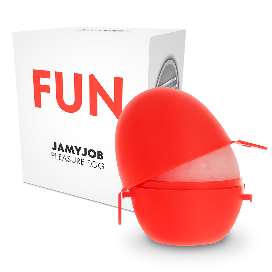 JAMYJOB - EGG MASTURBATOR RED EDITION DISKRETT - Sexotim