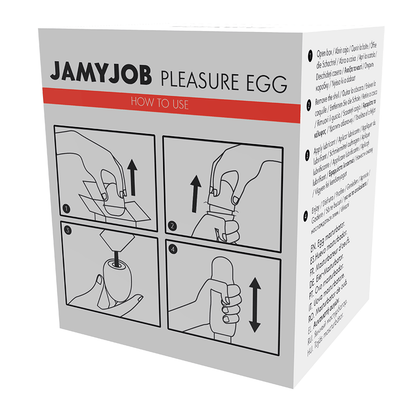 JAMYJOB - EGG MASTURBATOR RED EDITION DISKRETT - Sexotim