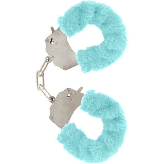 TOYJOY - FURRY FUN CUFFS BONDAGE BLAU - Sexotim