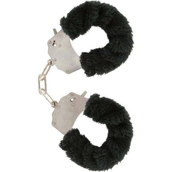 TOYJOY - FURRY FUN CUFFS BONDAGE SCHWARZ - Sexotim