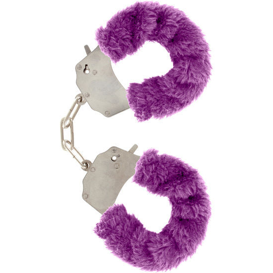 TOYJOY - FURRY FUN CUFFS BONDAGE LILA - Sexotim