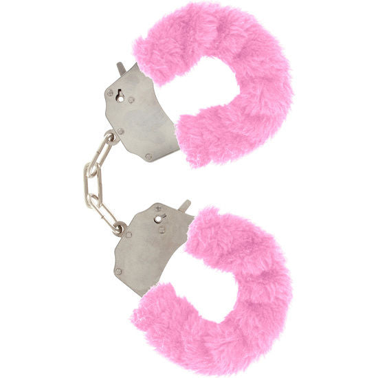 TOYJOY - FURRY FUN CUFFS BONDAGE ROSA - Sexotim