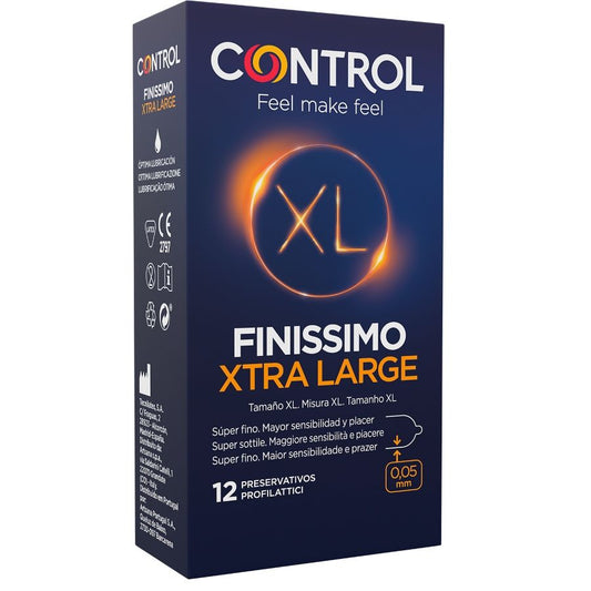 CONTROL - FINISSIMO XL KONDOME 12 EINHEITEN - Sexotim