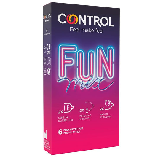 CONTROL - FÜHLEN SIE SPASS MIX 6 UDS - Sexotim