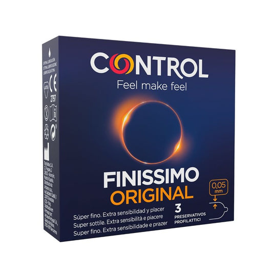 CONTROL - FINISSIMO KONDOME 3 EINHEITEN - Sexotim