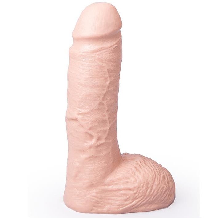 HUNG SYSTEM - REALISTISCHER DILDO NATÜRLICHE FARBE CESAR 19 CM - Sexotim