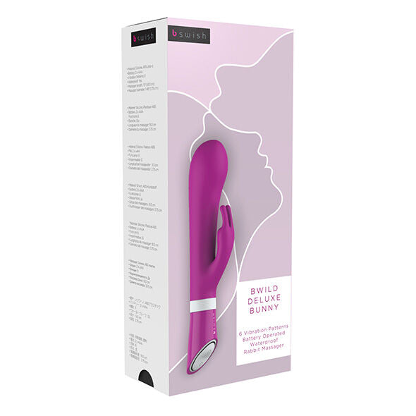 B SWISH - BWILD DELUXE BUNNY RABBIT VIBRATOR RASPBERRY - Sexotim