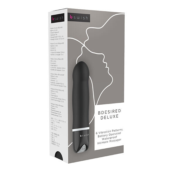 B SWISH - BDESIRED DELUXE SCHWARZER VIBRATOR - Sexotim