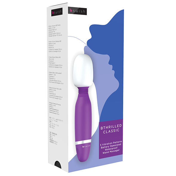 B SWISH - BTHRILLED CLASSIC LILAC MASSAGER - Sexotim