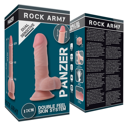 ROCKARMY - DUAL DENSITY PANZER 17 CM -O- 4.46 CM - Sexotim