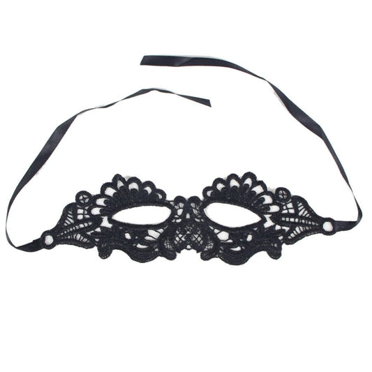 QUEEN LINGERIE - SCHWARZE MASKE EINER GRÖSSE - Sexotim