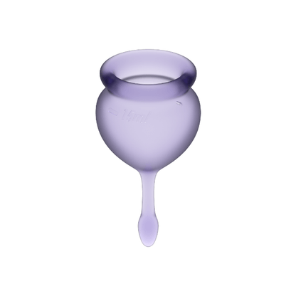 SATISFYER - FEEL GOOD MENSTRUAL CUP SET 15 + 20 ML BLAU / LILA - Sexotim